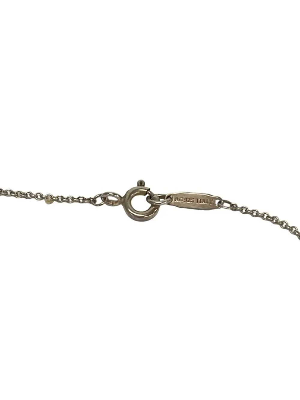 Tiffany & Co Necklace Atlas Open Silver